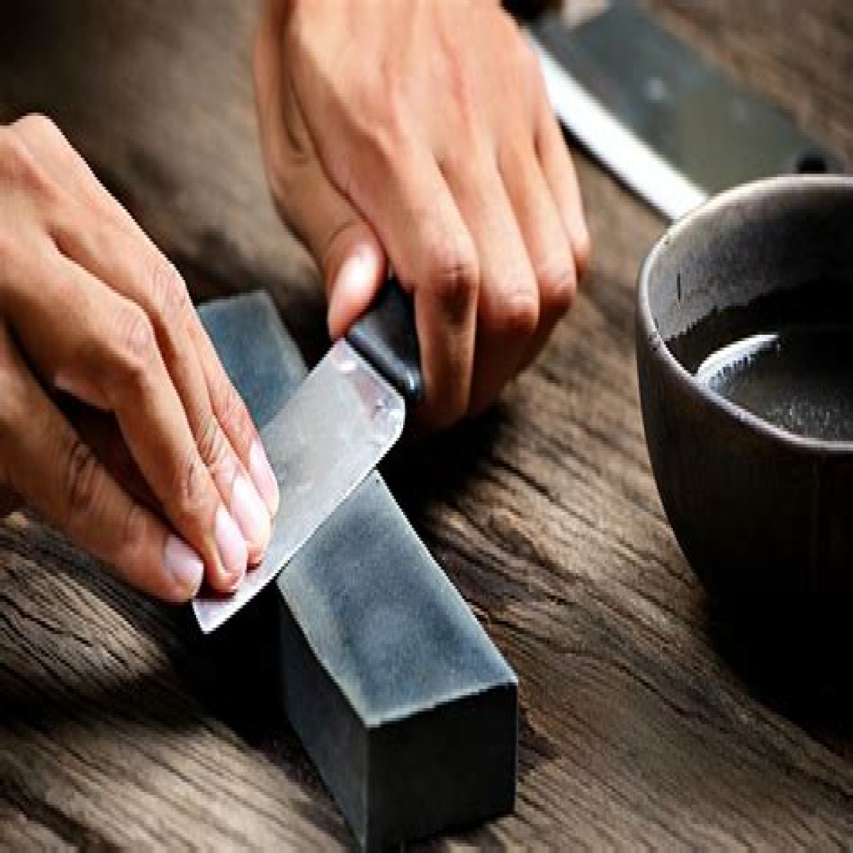 Sharpen as a knife